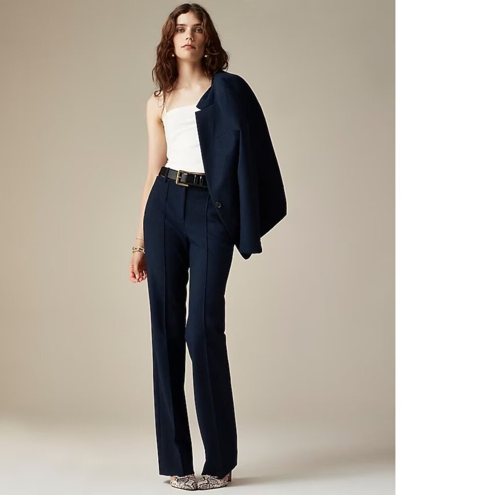 J. Crew - Navy Natalia Pant (Size 4) NWT